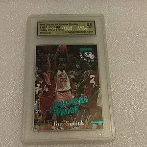 Joe Smith graded 8 card